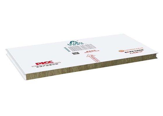 comprare GMP Standard Isolamento termico pannello sandwich di lana di roccia per la prevenzione degli incendi online manufacture