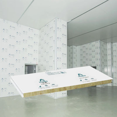 comprare Rock Woll Machine Made Cleanroom Sandwich Panel Isolamento acustico 950mm 1150mm Larghezza online manufacture