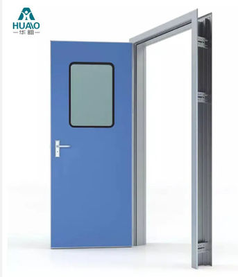 comprare Porta della stanza pulita in acciaio ignifugo standard CE per laboratorio di farmacia ospedaliero online manufacture
