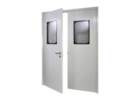 comprare Porta a dondolo in camera pulita in acciaio Porta a prova di fuoco in sala operatoria medica online manufacture