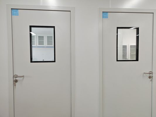 comprare Porta di stanza pulita in acciaio modulare Porta a dondolo ermetica spessore di parete 250 mm per laboratorio online manufacture