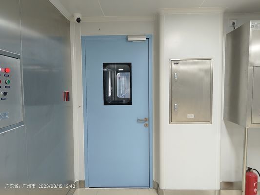 comprare Porta in acciaio ermetico camera pulita porta a dondolo in acciaio per laboratorio ospedaliero online manufacture