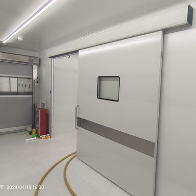 comprare GMP Pharmaceutical Cleanroom Automatic porta scorrevole con pannello in acciaio inox online manufacture