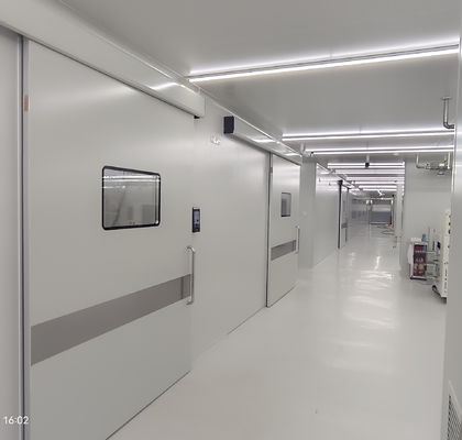 comprare Ospedale Sala pulita Porta scorrevole automatica Isolamento termico Costruzione senza saldature online manufacture