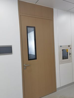 comprare Porta singola in acciaio di legno per hotel, scuola, ospedale, appartamento online manufacture