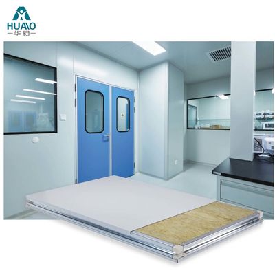 comprare Ritardante del fuoco Isolamento sismico acustico Antibatterico Sala pulita Pannello Sandwich di base di lana di roccia online manufacture