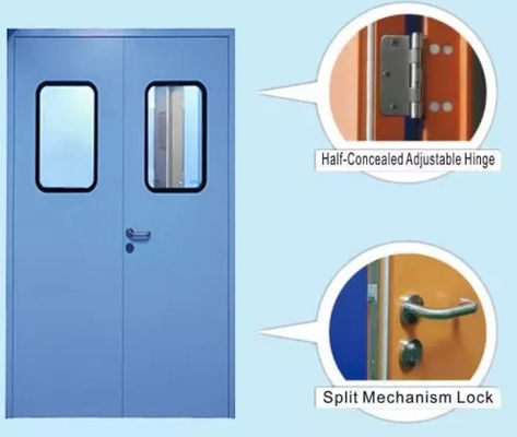 comprare Porta oscillante in acciaio pulito, atelier, doppia porta ignifuga personalizzata. online manufacture