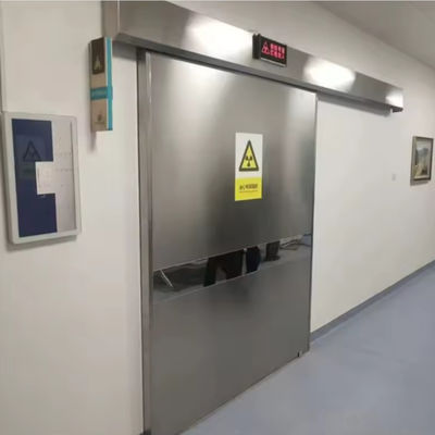comprare Porta di protezione dalle radiazioni, porta scorrevole automatica in acciaio. online manufacture