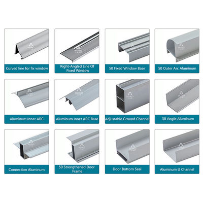 comprare Sala pulita modulare Profili di alluminio a prova di fuoco per ingegneria pulita online manufacture