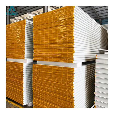 comprare A prova di fuoco 120min GMP Mgo pannello di lana di roccia / EPS Clean Room Sandwich pannello di parete online manufacture