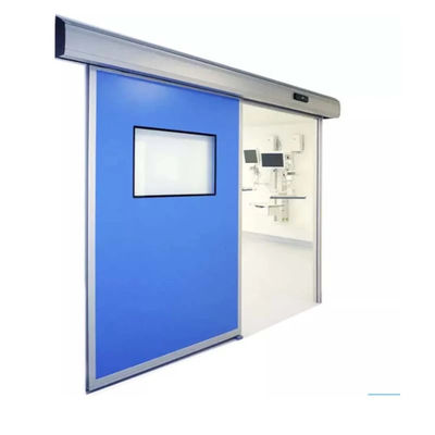 Porte ospedaliere scorrevoli auto ermetiche con materiale in acciaio galvanizzato verniciato
