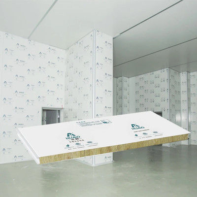pannelli di copertura in PU pannelli di roccia Wpc isolante esterno contenitore interno isolante acustico condotto pannello di poliuretano sandwich